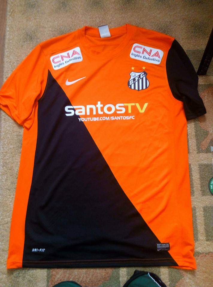 maillot santos fc particulier 2012-2013 rétro