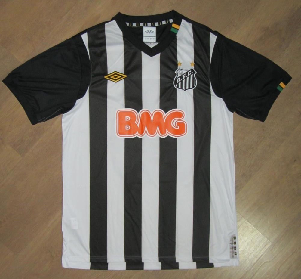 maillot santos fc réplique 2011 rétro