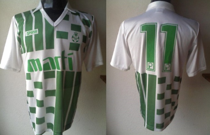 maillot santos laguna domicile 1989-1990 rétro