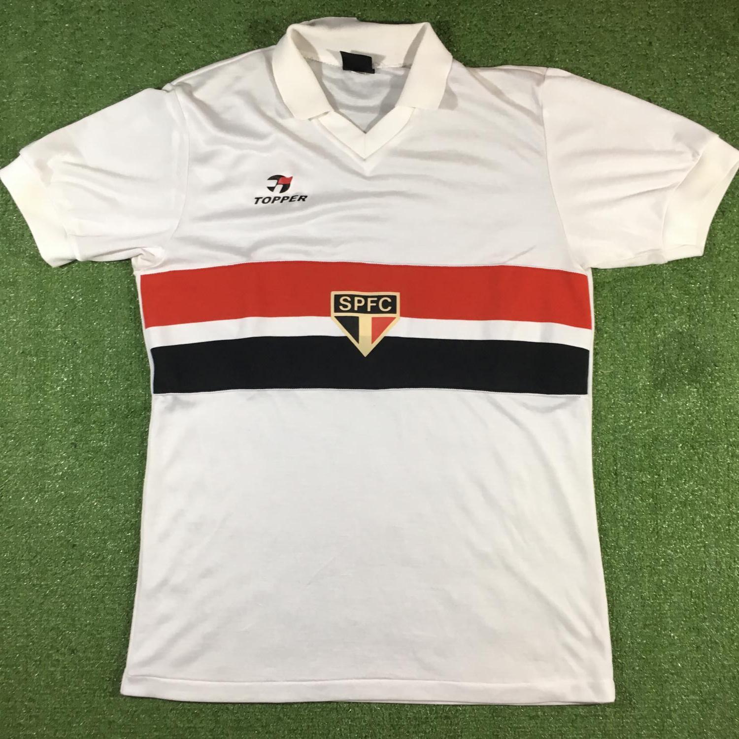 maillot são paulo fc domicile 1970 pas cher