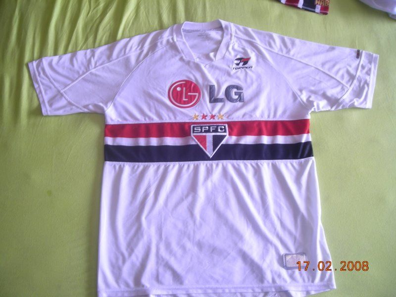 maillot são paulo fc domicile 2003 pas cher