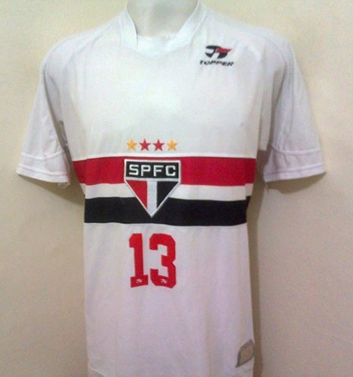 maillot são paulo fc domicile 2003 rétro