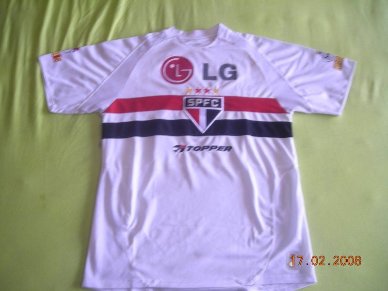 maillot são paulo fc domicile 2004 pas cher