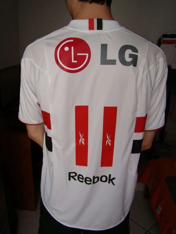 maillot são paulo fc domicile 2009 pas cher