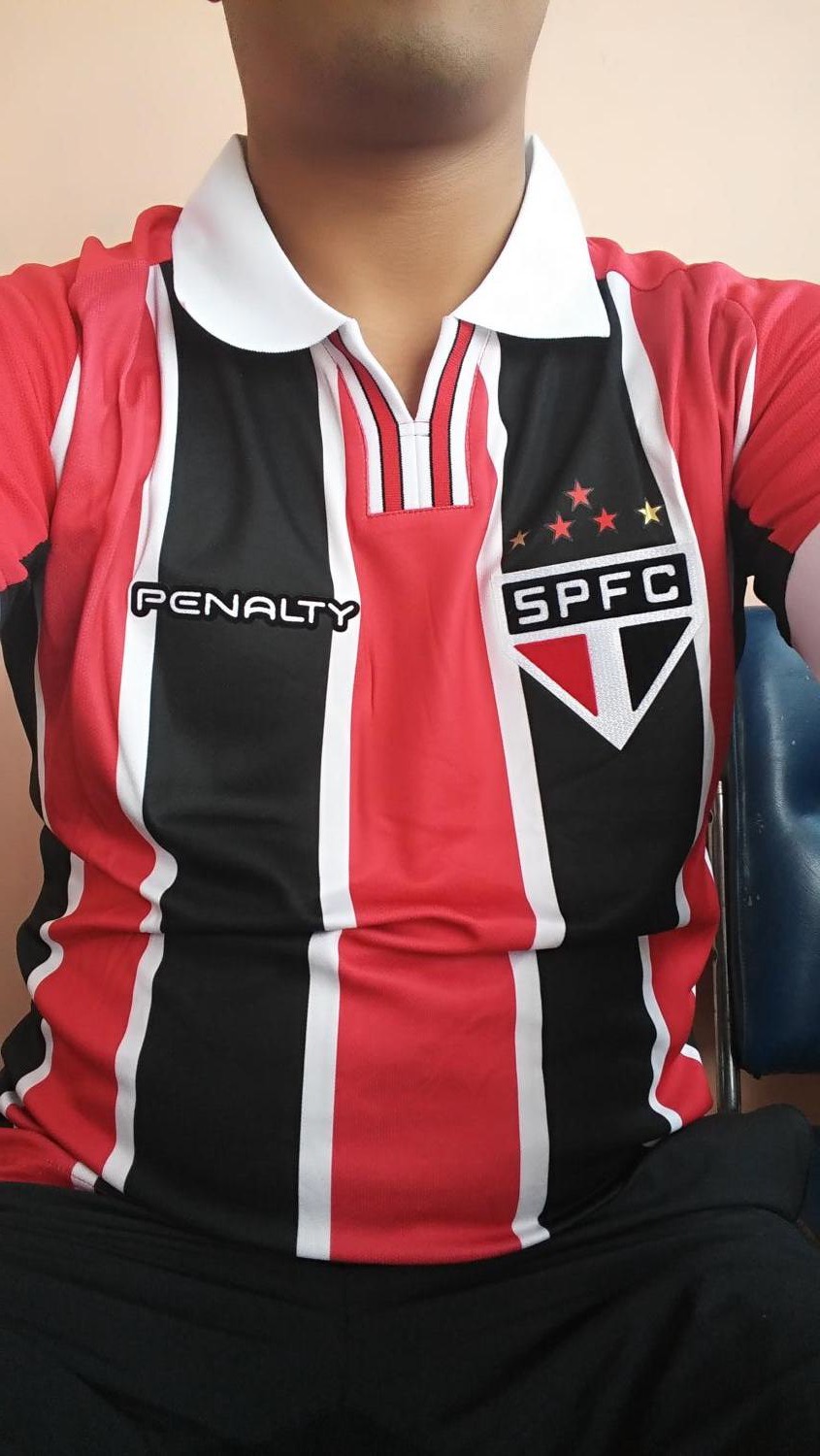 maillot são paulo fc domicile 2017 rétro