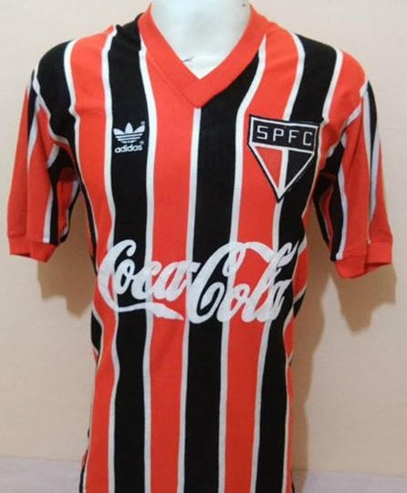 maillot são paulo fc exterieur 1989 rétro