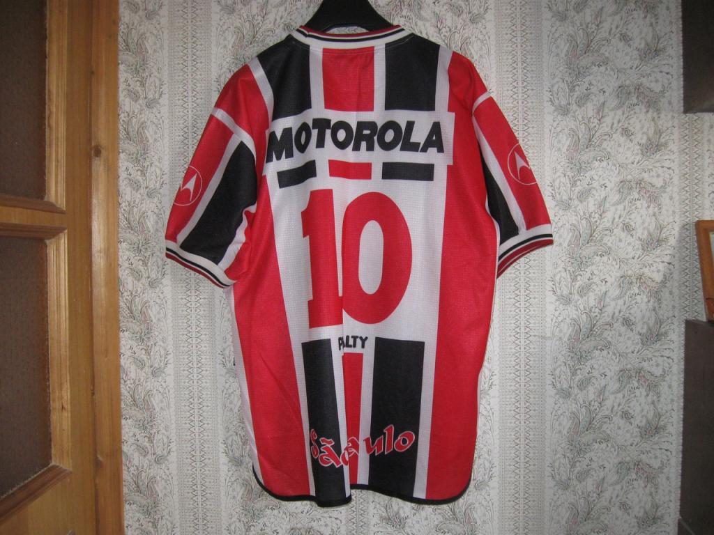 maillot são paulo fc exterieur 1999-2000 rétro