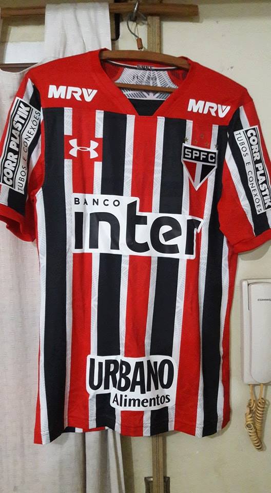 maillot são paulo fc exterieur 2017-2018 pas cher