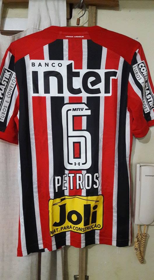 maillot são paulo fc exterieur 2017-2018 pas cher