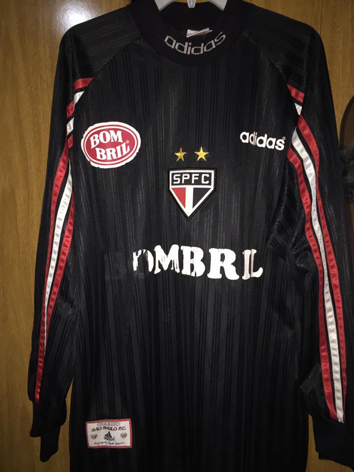 maillot são paulo fc gardien 1997-1998 rétro