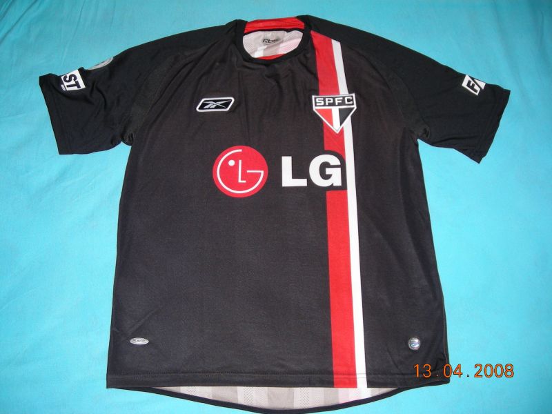 maillot são paulo fc particulier 2008 rétro