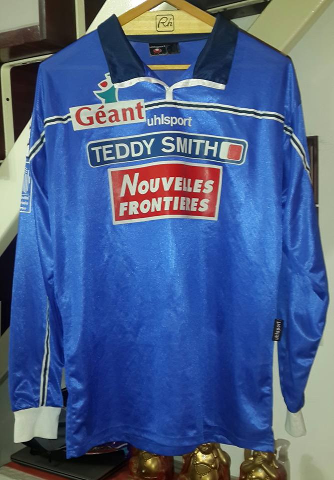 maillot sc bastia domicile 2001-2002 rétro