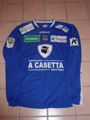 maillot sc bastia domicile 2008-2009 pas cher