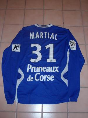 maillot sc bastia domicile 2008-2009 pas cher