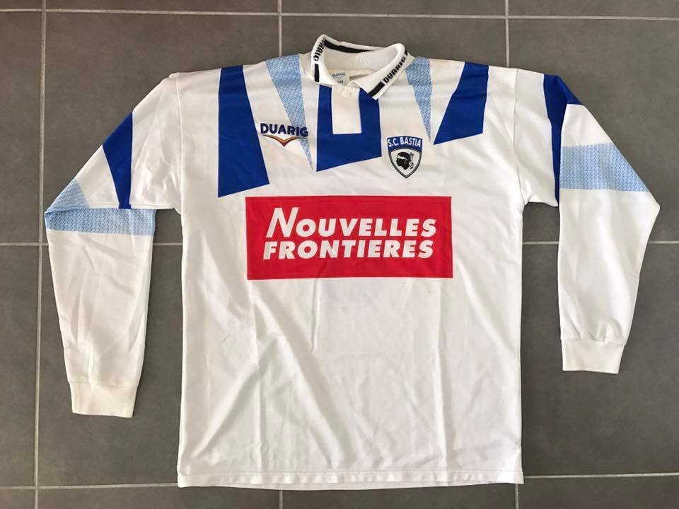 maillot sc bastia exterieur 1994-1995 pas cher