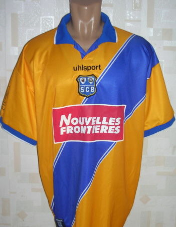 maillot sc bastia exterieur 2000-2001 pas cher