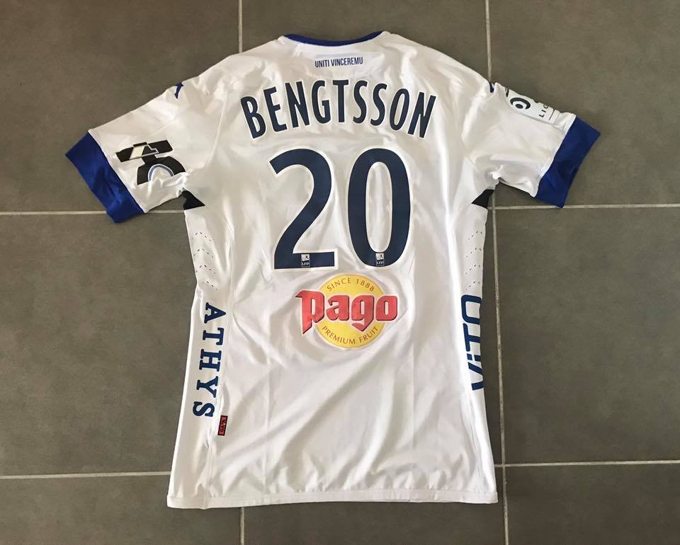 maillot sc bastia exterieur 2016-2017 rétro