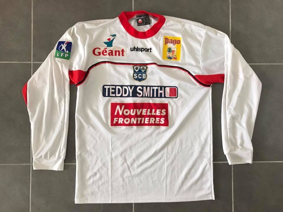 maillot sc bastia gardien 2003-2004 pas cher