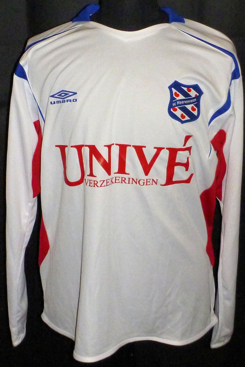 maillot sc heerenveen exterieur 2005-2006 rétro