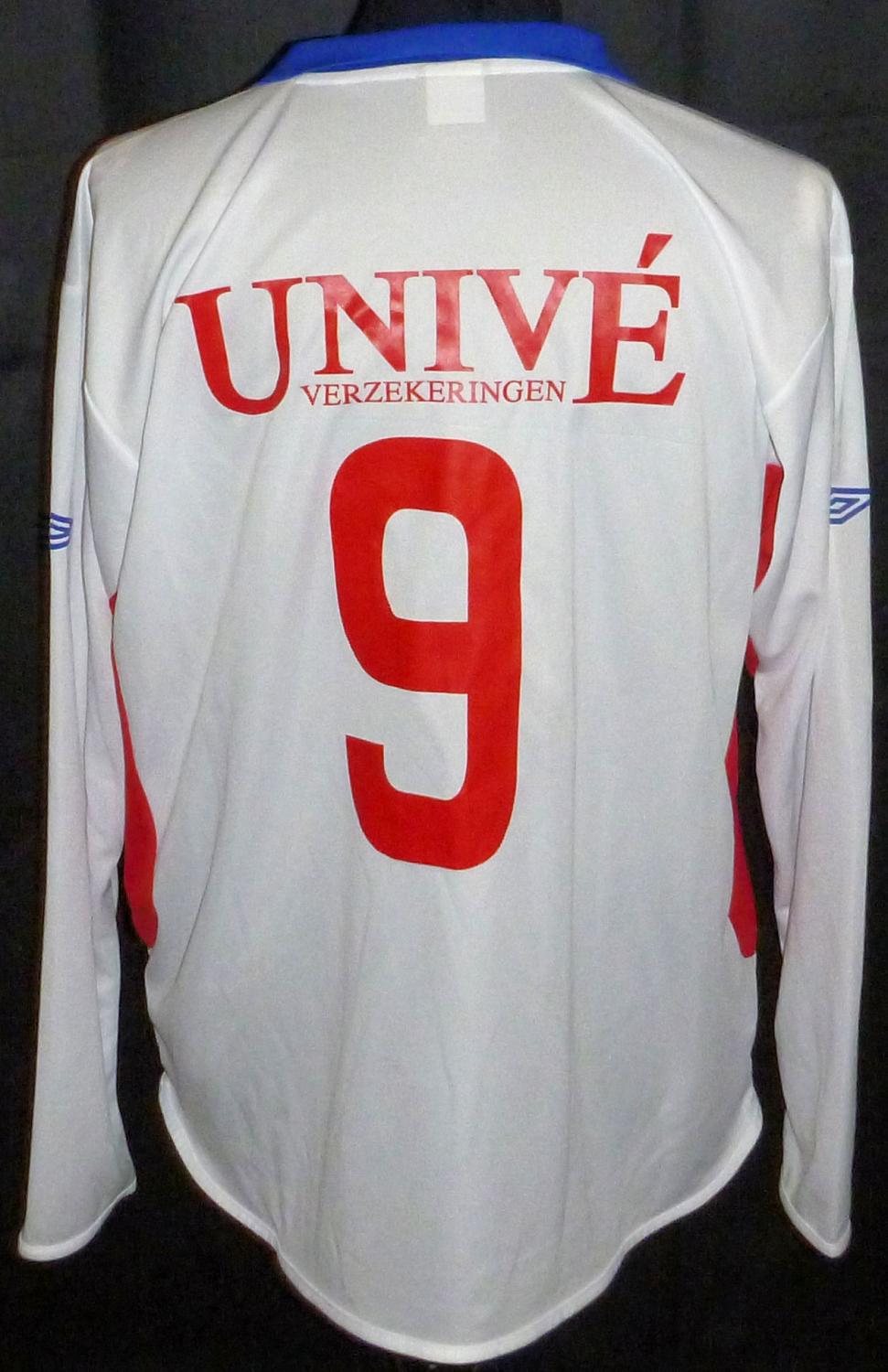 maillot sc heerenveen exterieur 2005-2006 rétro