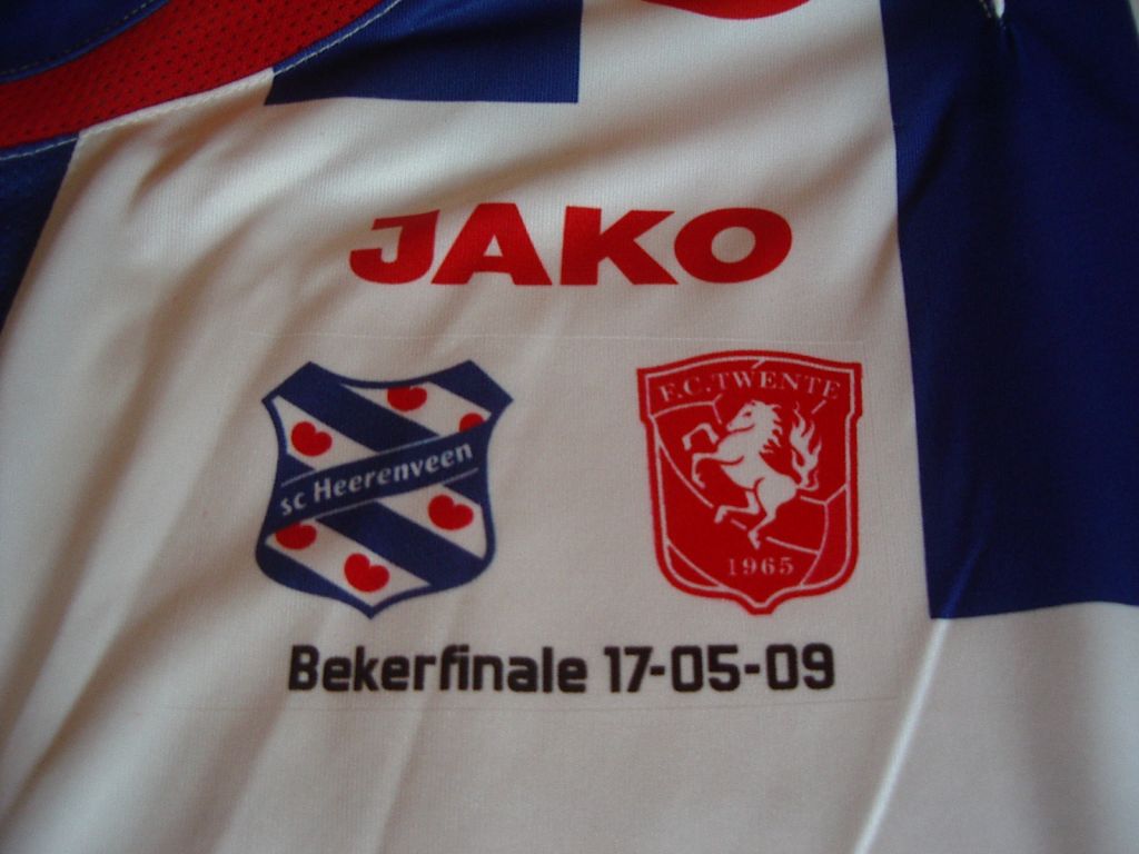 maillot sc heerenveen réplique 2008-2009 rétro