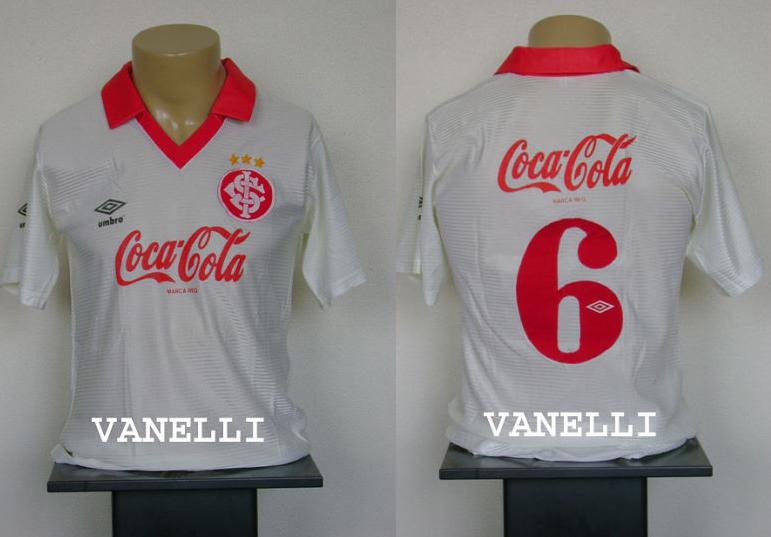 maillot sc internacional exterieur 1988 rétro