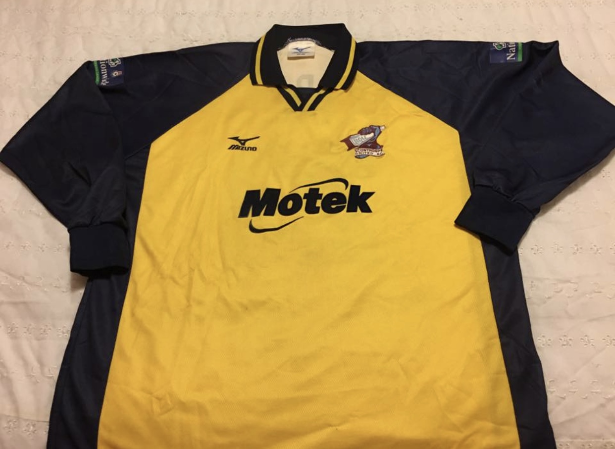 maillot scunthorpe united exterieur 1998-1999 pas cher