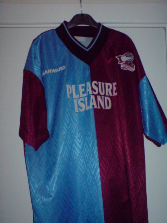 maillot scunthorpe united particulier 1994 rétro