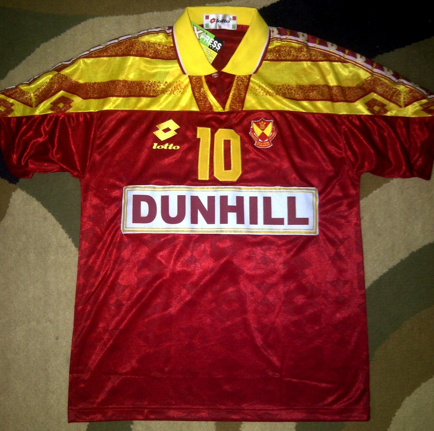 maillot selangor fa domicile 1995 rétro