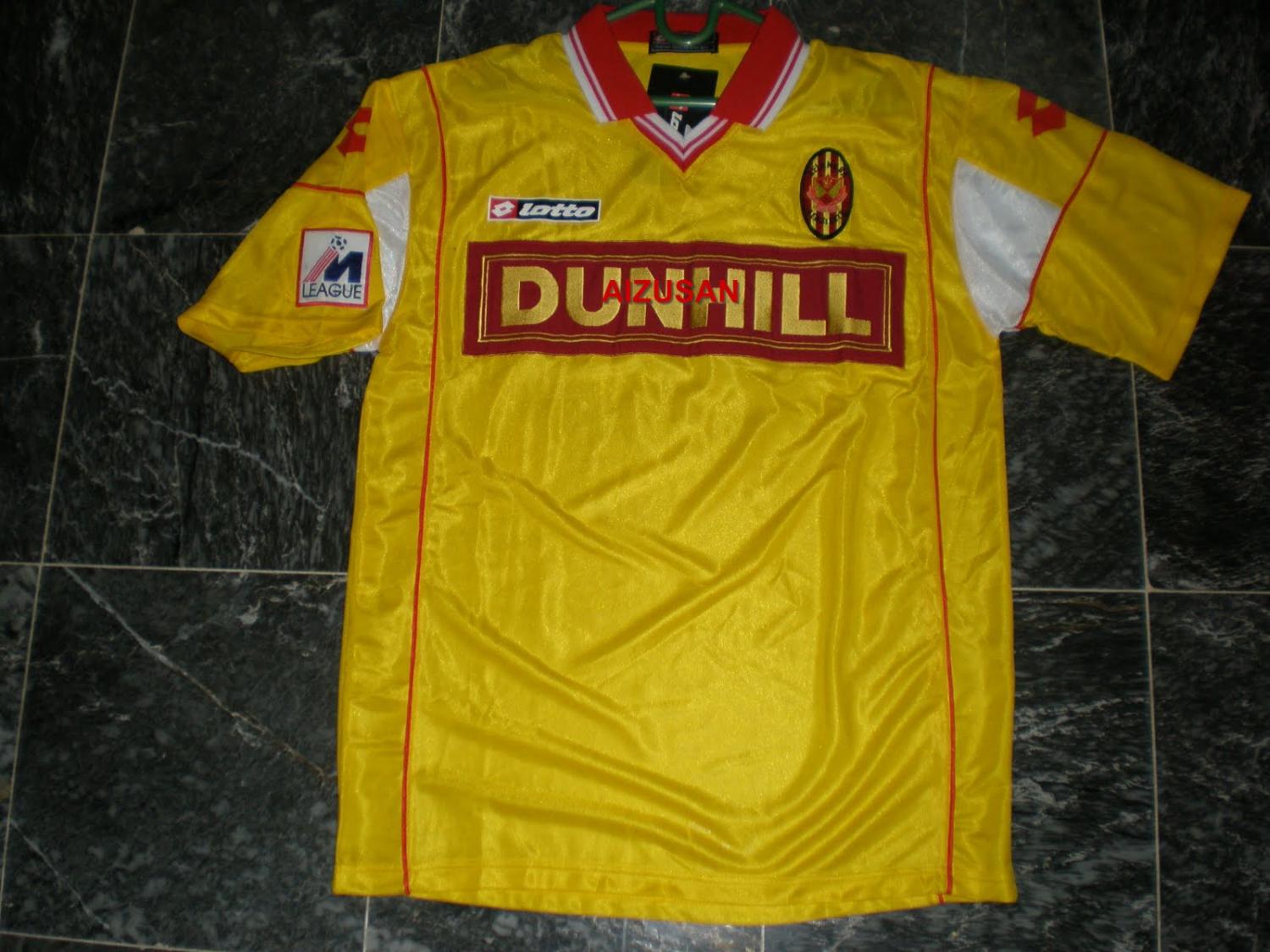 maillot selangor fa exterieur 2001 rétro