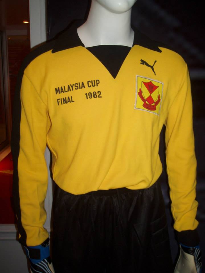 maillot selangor fa gardien 1982 rétro