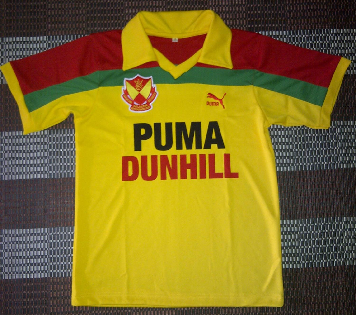 maillot selangor fa réplique 1986 rétro