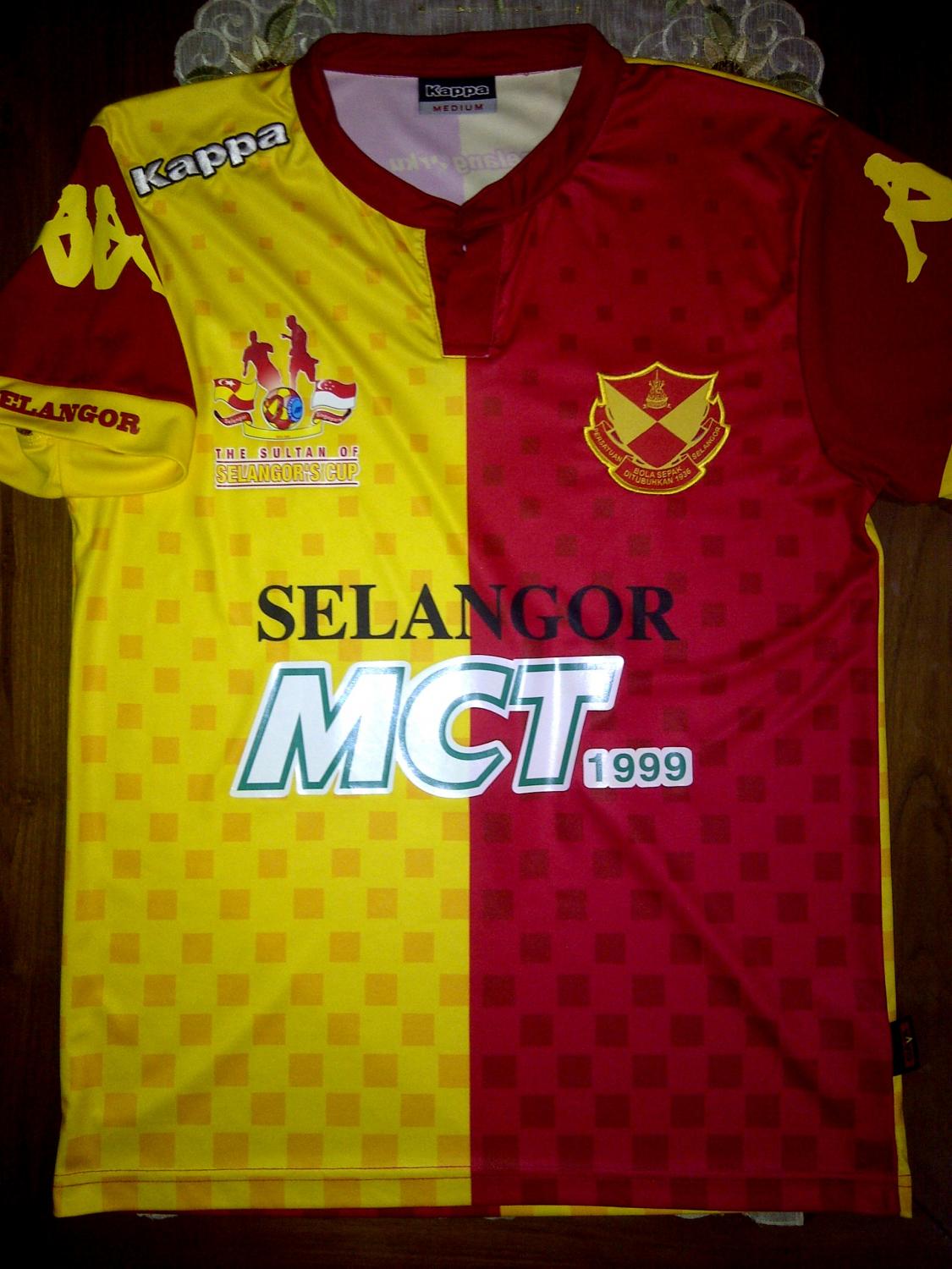 maillot selangor fa réplique 2013 rétro