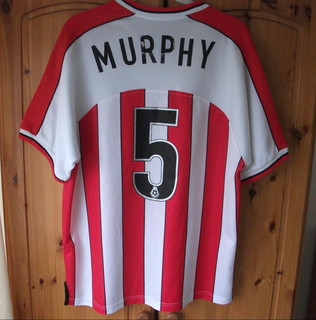 maillot sheffield united domicile 2002-2004 rétro