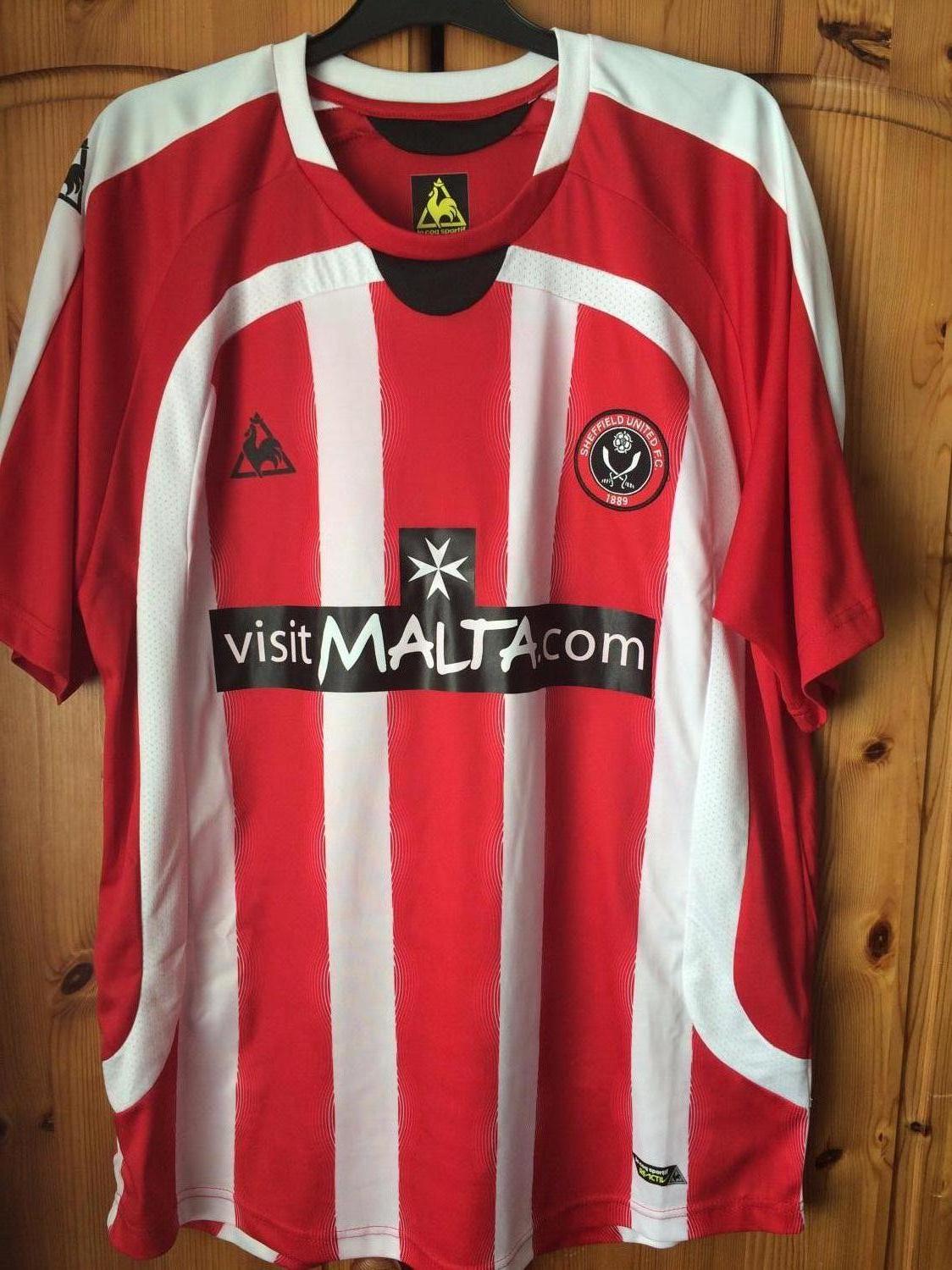 maillot sheffield united domicile 2008-2009 pas cher