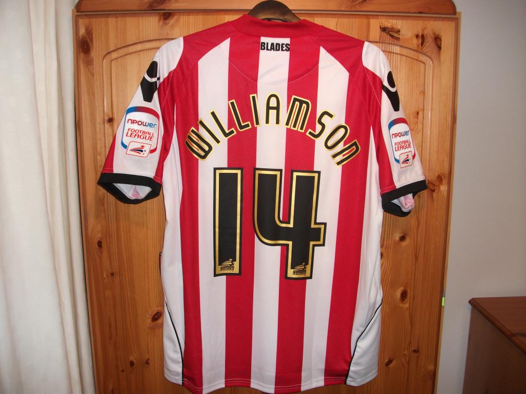 maillot sheffield united domicile 2010-2011 pas cher