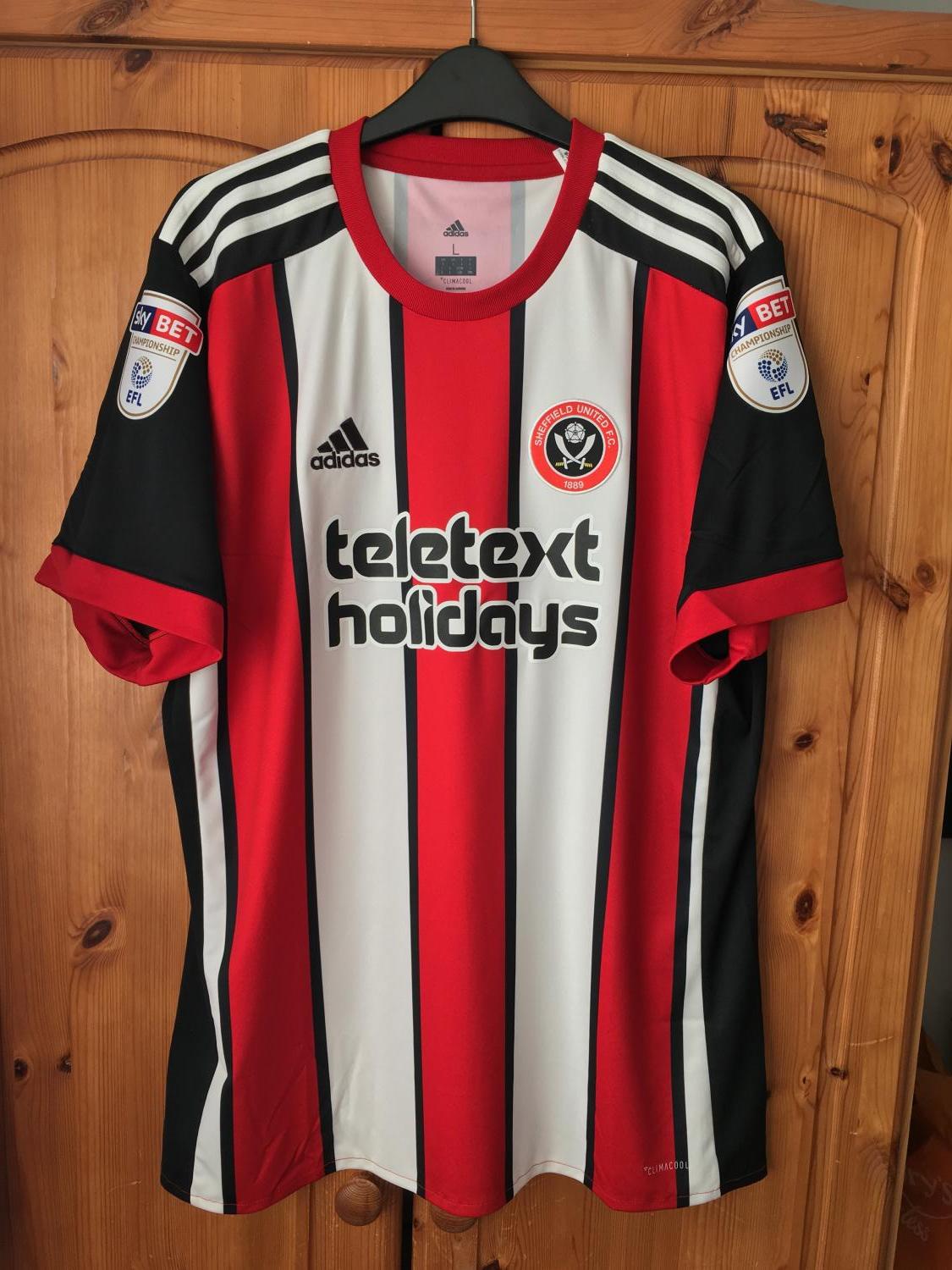 maillot sheffield united domicile 2017-2018 pas cher