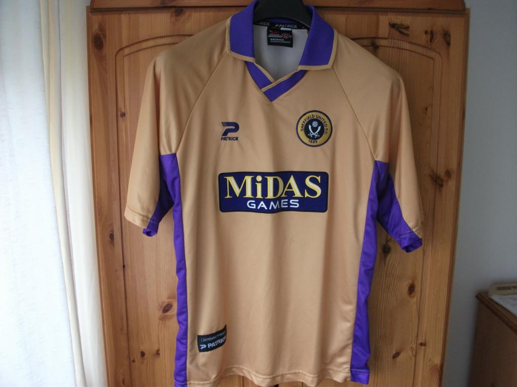 maillot sheffield united exterieur 2000-2002 pas cher