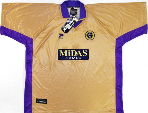 maillot sheffield united exterieur 2000-2002 rétro