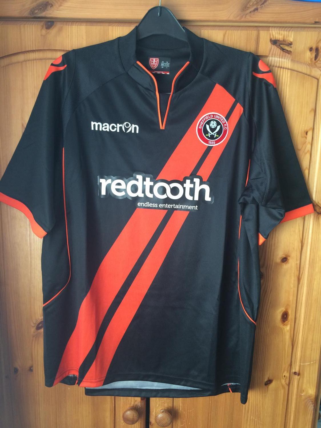 maillot sheffield united exterieur 2012-2013 rétro