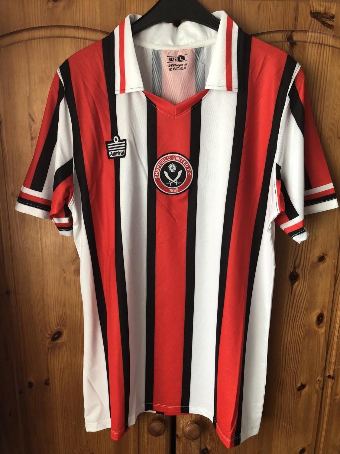 maillot sheffield united réplique 1977-1978 pas cher