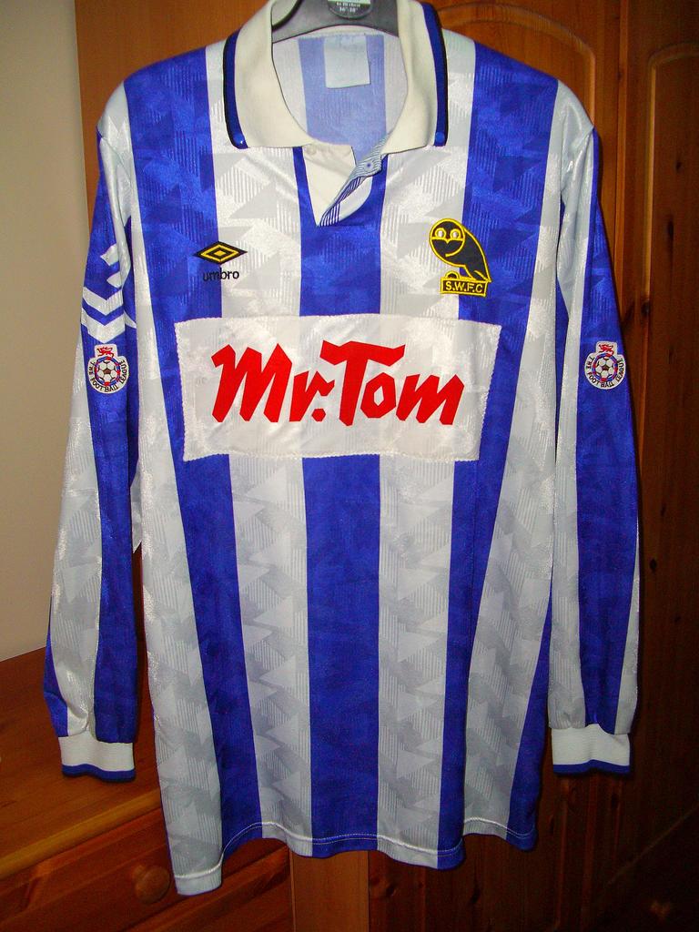 maillot sheffield wednesday domicile 1991-1992 pas cher