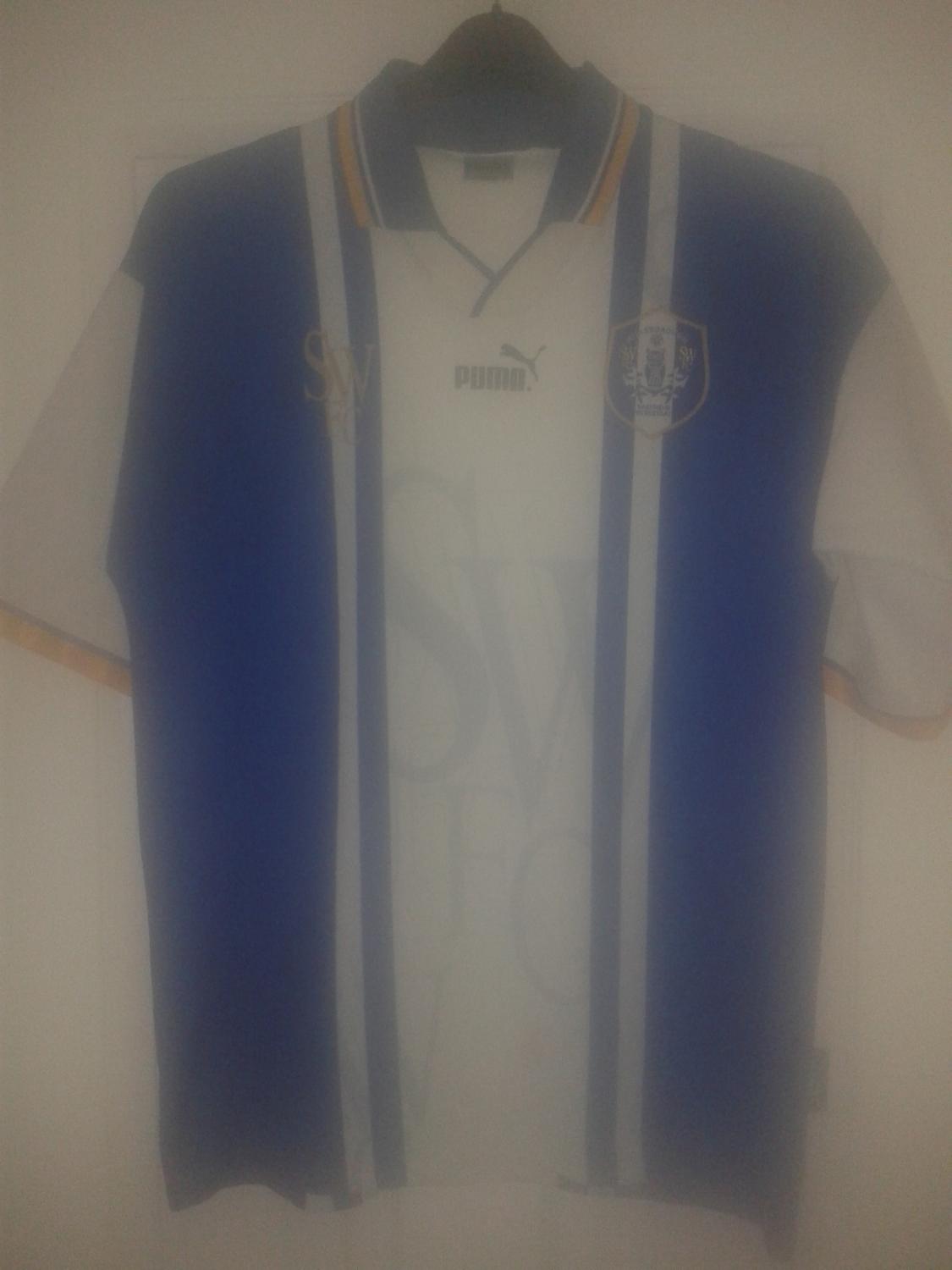 maillot sheffield wednesday domicile 1995-1997 pas cher