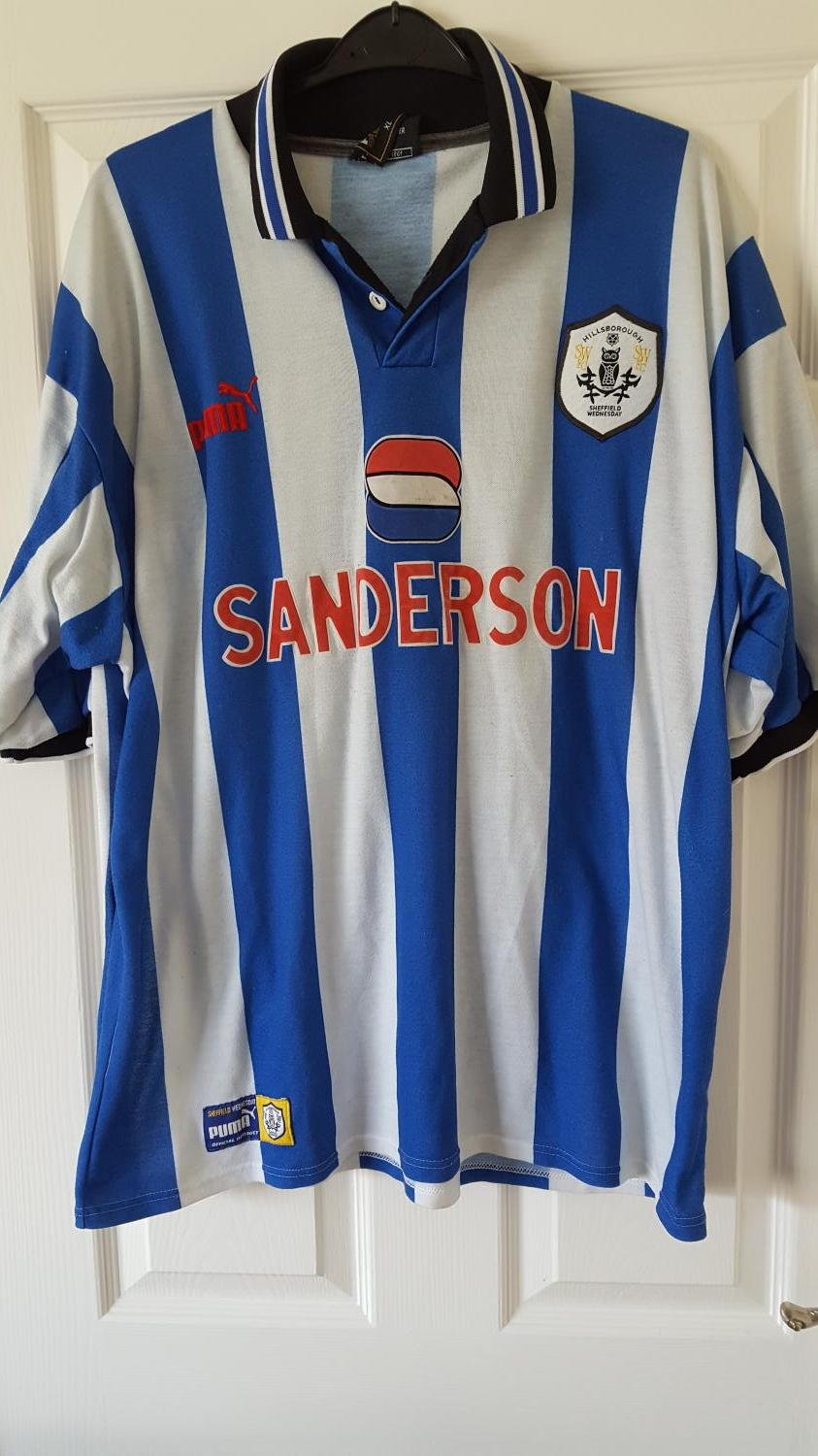 maillot sheffield wednesday domicile 1998-1999 pas cher