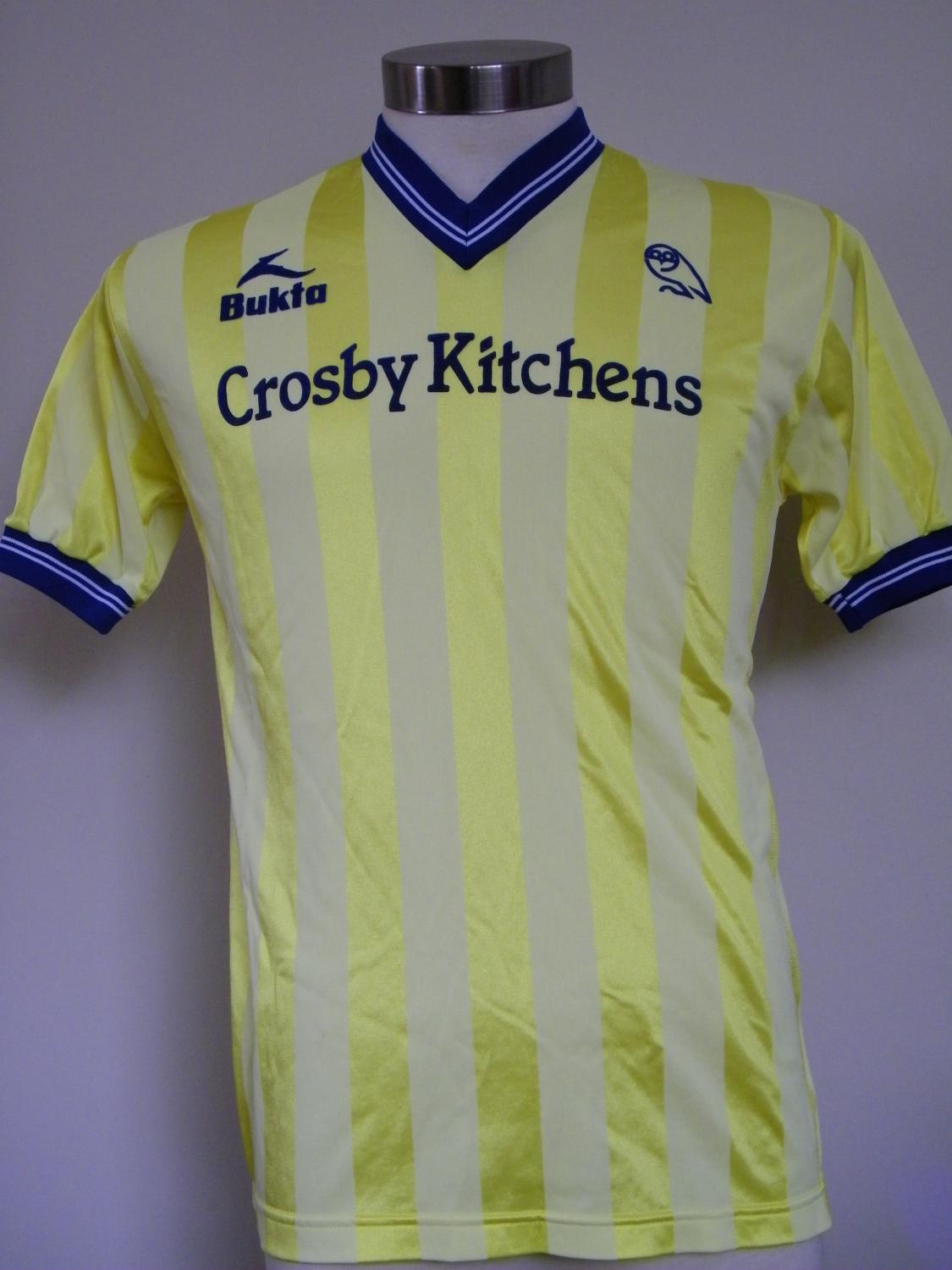 maillot sheffield wednesday exterieur 1983-1984 rétro