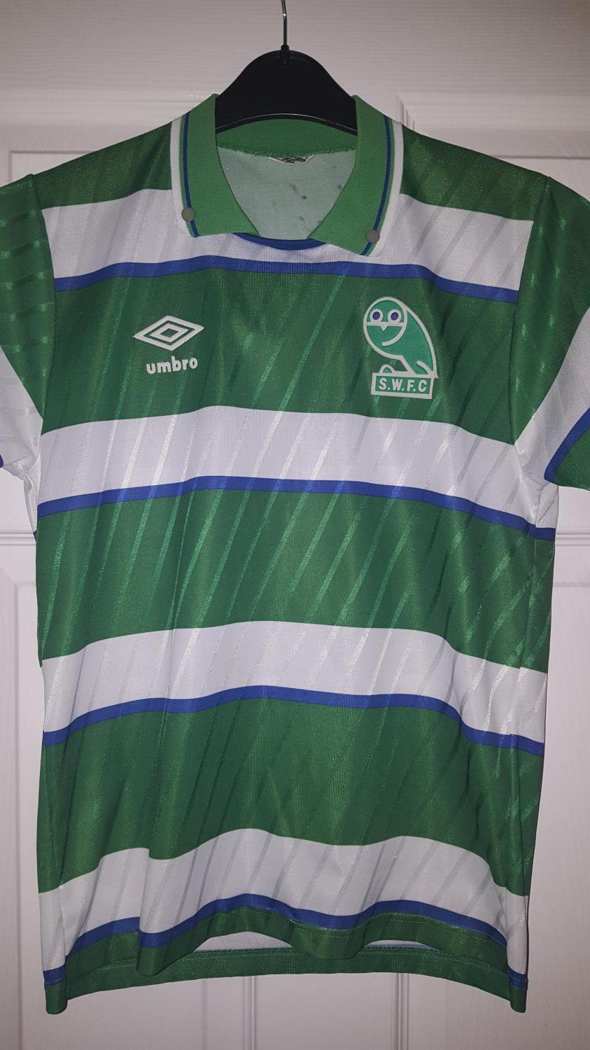 maillot sheffield wednesday exterieur 1988-1990 pas cher