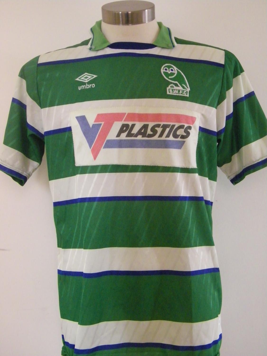 maillot sheffield wednesday exterieur 1988-1990 rétro