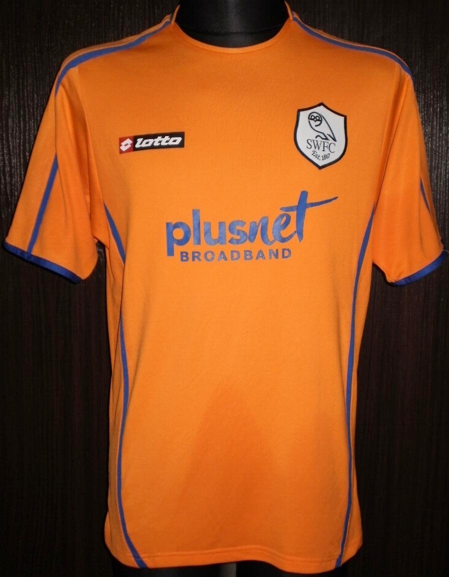 maillot sheffield wednesday exterieur 2007-2008 pas cher