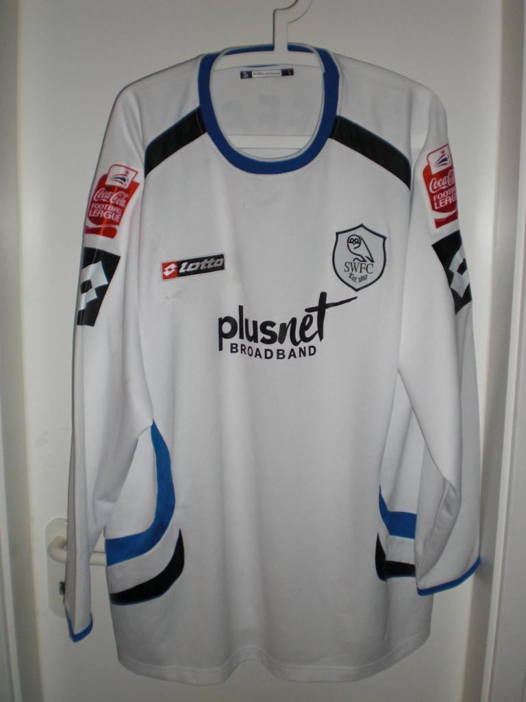 maillot sheffield wednesday exterieur 2008-2009 pas cher