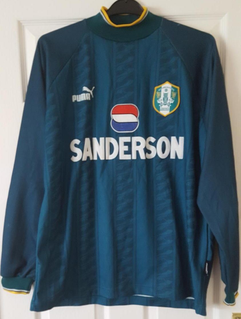 maillot sheffield wednesday gardien 1995-1996 rétro